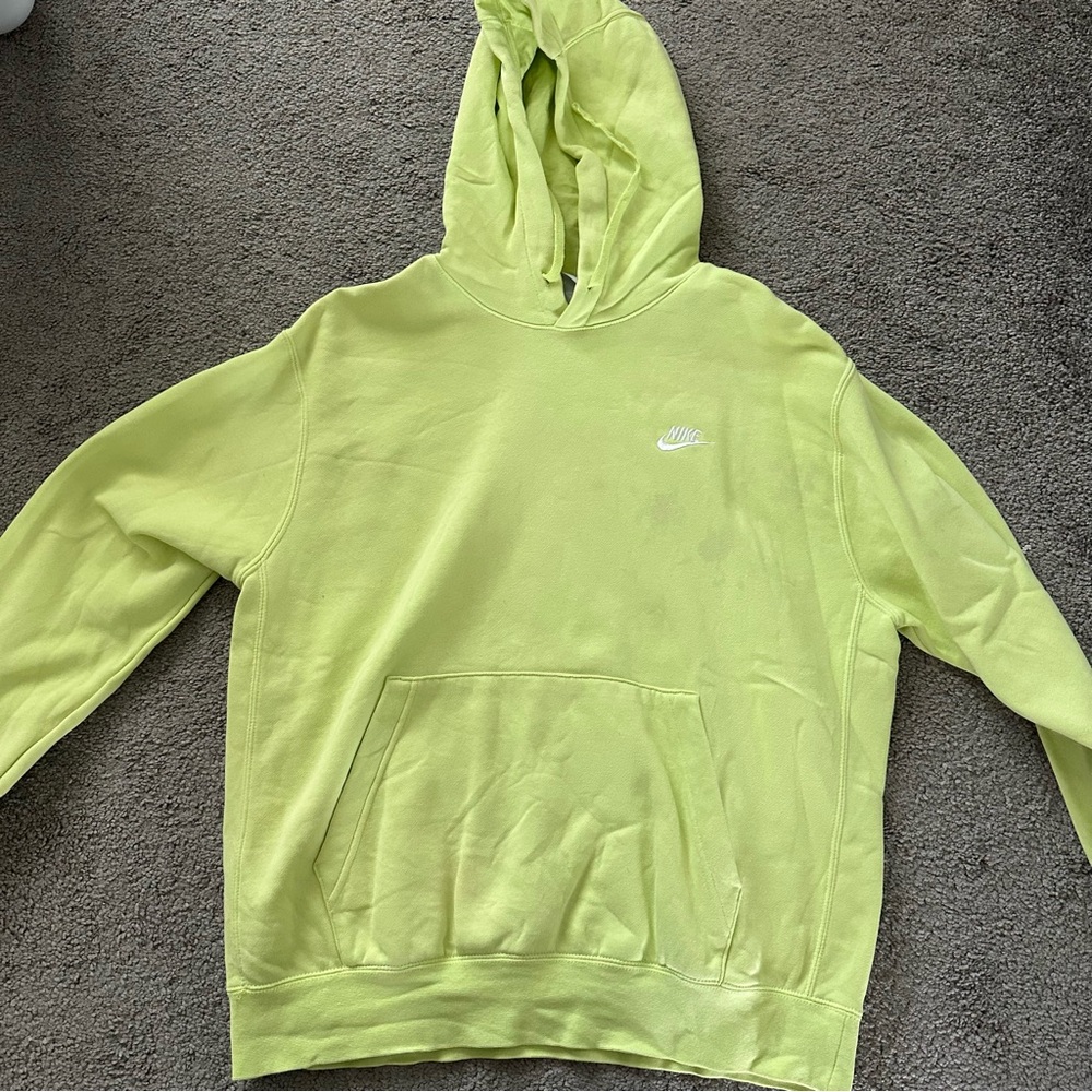 Nike Lime Green Hoodie